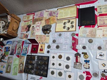 Wereld. Collection of coins andincl. restrikes/replicas