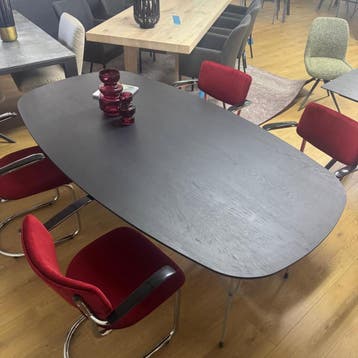 Dutch Originals Gispen Eettafel 534 - Ongebruikt, Ophalen of Verzenden, Zo goed als nieuw, Overige houtsoorten