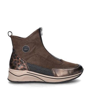 Rieker hoge sneakers voor dames in het Bruin, Bruin, Verzenden, Nieuw, Sneakers of Gympen