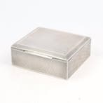 D.J. Aubert - Sigarendoos - .835 zilver, Antiek en Kunst