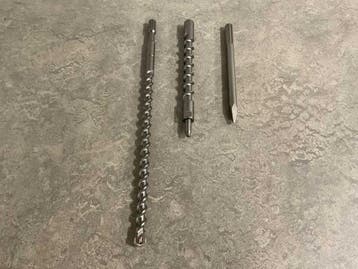Veiling - Boorgereedschap set 3-delig, Doe-het-zelf en Verbouw, Gereedschap | Machine-onderdelen en Toebehoren, Nieuw