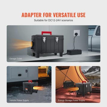 8KW Diesel Luchtverwarmer 12V/24V met Bluetooth & CO Alarm -, Verzenden, Nieuw