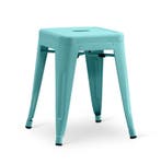 Stapelkruk Hamburg metalen kruk Mintgroen (Poef, Stoelen), Verzenden, Nieuw