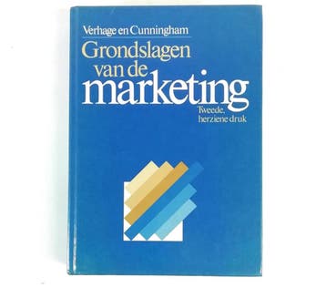 GRONDSLAGEN VAN DE MARKETING - VERHAGE 9789020716368, Verzenden, Gelezen, VERHAGE