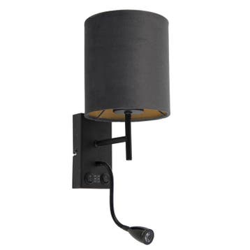 Qazqa Art Deco wandlamp Stacca, Ophalen of Verzenden, Nieuw in verpakking, Verlichting