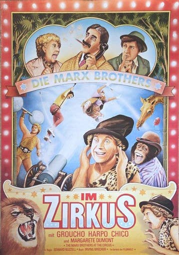 Marx Brothers - AT THE CIRCUS - Jaren 1970, Verzamelen, Nieuw