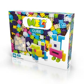 Meli - 50812 - Cube Pink 200 (kinder bouwsets), Verzenden, Nieuw