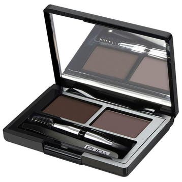 Pupa Milano  Eyebrow Design Set  003 Dark Brown, Verzenden, Nieuw