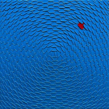 Aykaz Arzumanyan - Rose - 1026 - Abstraction géométrique