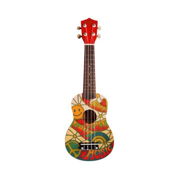 CLX Calista Peace sopraan ukulele, Ophalen of Verzenden, Nieuw