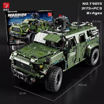TGL T4015 Warrior terreinwagen (Voertuigen, Modelbouwsets), Verzenden, Nieuw