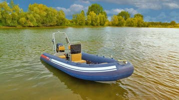 MK Boats 480 Rib (hypalon) alu bodem  NU ACTIE, Watersport en Boten, Rubberboten, Overige merken, Aluminium, Nieuw, Ophalen of Verzenden