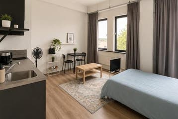 Studio Prins Willem-Alexanderlaan in Apeldoorn, Huizen en Kamers, Kamers te huur, 20 tot 35 m², Overige regio's