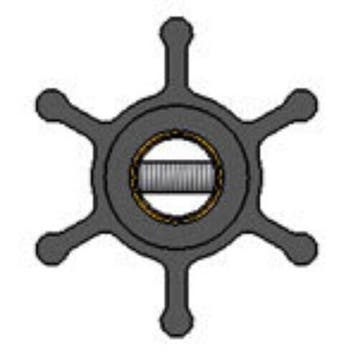 Impeller Volvo: 804698, 897055, 875808, 3586497, 3593659, 2, Watersport en Boten, Ophalen of Verzenden, Nieuw, Motor en Techniek