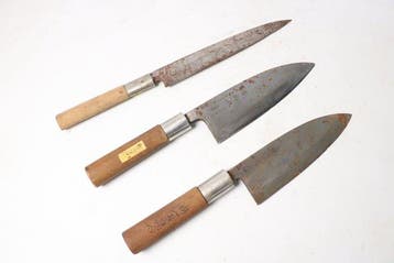 KATANA  Yanagiba ,  Deba - Keukenmes - Kitchen knife
