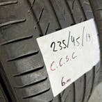 2 x Continental 235-45-19 Zomerbanden 6mm, 19 inch, Gebruikt, Ophalen of Verzenden, 235 mm