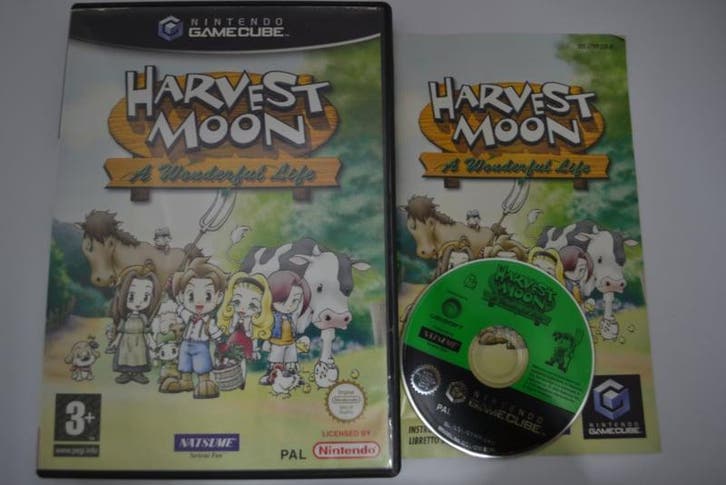 Harvest Moon A Wonderful Life (GC EUR), Spelcomputers en Games, Games | Nintendo GameCube, 1 speler, Zo goed als nieuw, Verzenden