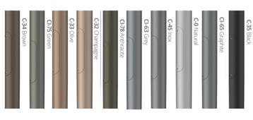 Scharnier knikmast 6 meter geanodiseerd aluminium  heavy..., Nieuw