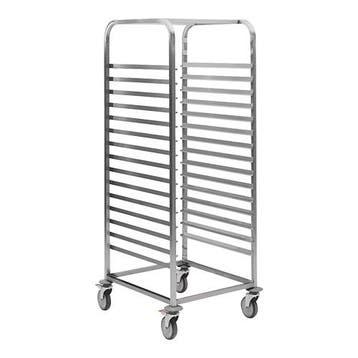 Regaalwagen | RVS | 15 Niveaus (600x400) | 525x700x1710(h)mm, Verzenden, Nieuw in verpakking