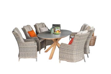 Garden Impressions Scotland tafel 230x115cm ovaal Napoli, Nieuw