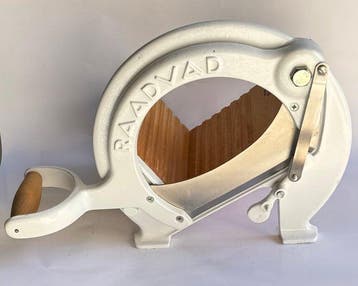 Raadvad - Ove Larsen - Broodsnijmachine - 294 - Metaal, Hout