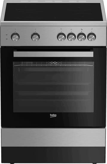 Beko FSM67010GX fornuis Vrijstaand fornuis Electrisch549, Ophalen of Verzenden, Nieuw, Keramisch, 95 cm of meer