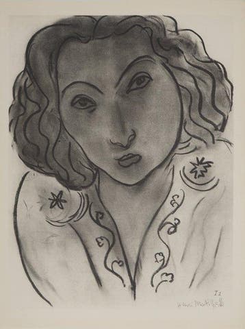 Henri Matisse (1869-1954) - Muse