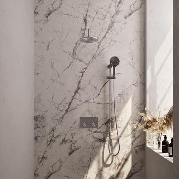 Brauer Brushed Edition Thermostatische Regendoucheset Inbouw, Ophalen of Verzenden, Nieuw