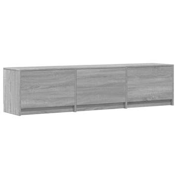 vidaXL TV-kast Grijs Sonoma Bewerkt hout, Minder dan 50 cm, Verzenden, Nieuw, Minder dan 100 cm