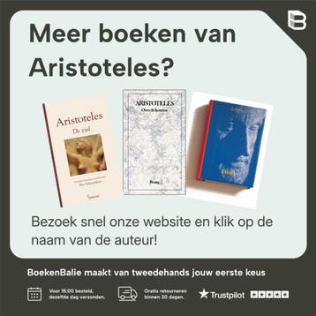 Over het geheugen, de slaap en de droom / Aristoteles in, Boeken, Verzenden, Zo goed als nieuw, Aristoteles