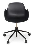 Normann Copenhagen Form Armchair Swivel 5W, zwart, Huis en Inrichting, Stoelen, Ophalen of Verzenden, Gebruikt, Zwart