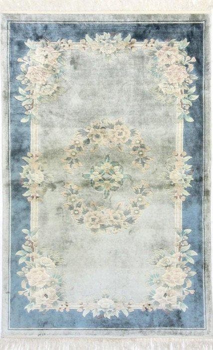 Originele Chinese traditionele pure zijde op zijde antiek -, Huis en Inrichting, Stoffering | Tapijten en Kleden