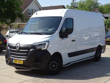 Renault Master L2H2 | Financial Lease voor 292 p/mnd, Stof, Gebruikt, Overige carrosserieën, Wit