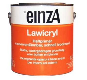 einzA Lawicryl Hechtprimer Wit - 750 ml (Waterbasis), Ophalen of Verzenden, Nieuw, Wit, Verf