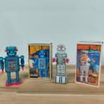Masudaya - Blikken speelgoed - Vintage Masudaya Robot Lot 2