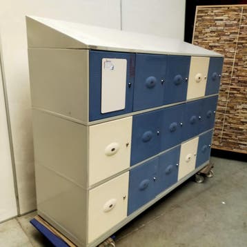 15-deurs Sonesto lockerkast - 147x195x60 cm, Ophalen of Verzenden, Nieuw