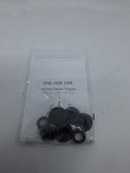 Vitra DAR voetdopjes, glad, zwart, Ophalen, Nieuw in verpakking