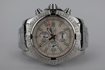 Horloge Breitling Super Avenger ll 03/2014 Full set, Staal, Gebruikt, Staal, Breitling