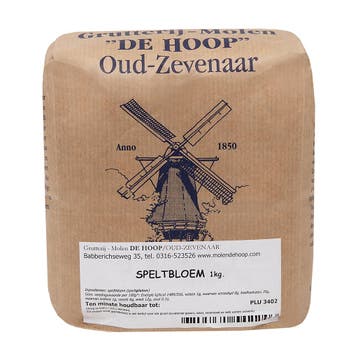 Molen de Hoop Speltbloem 1kg, Verzenden, Nieuw