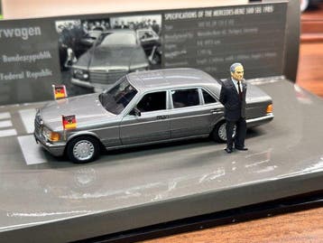 Minichamps 1:43 - Modelauto - Mercedes Benz W126 500 SEL -, Nieuw