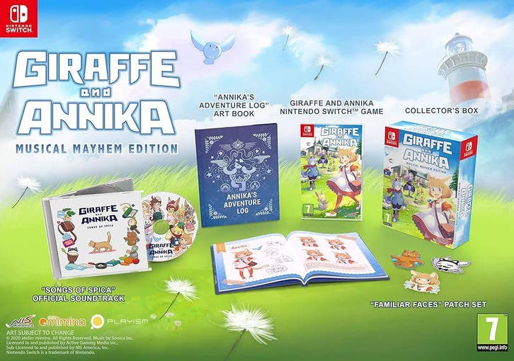 Switch Giraffe And Annika [Musical Mayhem Edition], Spelcomputers en Games, Spelcomputers | Nintendo Switch, Zo goed als nieuw
