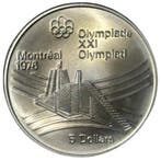 5 Dollars olympische-spelen 1976 Canada (diverse jaren), Postzegels en Munten, Munten | Amerika, Verzenden, Noord-Amerika, Losse munt