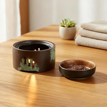 Keramische Aromatherapiebrander voor Wax Melts en Oliën, Verzenden, Nieuw