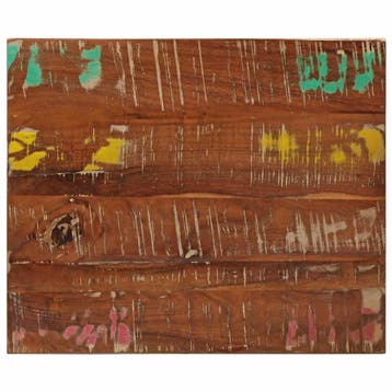 vidaXL Tafelblad rechthoekig 60x50x2,5 cm massief gerecycled, Verzenden, Nieuw