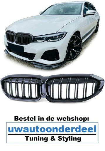 Bmw 3 serie G20 G21 Grill Glans Zwart 320 330 340 M3 Touring, Verzenden, Nieuw, BMW