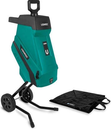 2dekans | VONROC Hakselaar/Shredder 2500W – Voor takken tot, Ophalen of Verzenden, Zo goed als nieuw