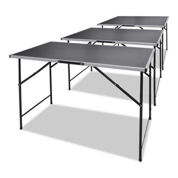 Opklapbare tafel set zwart | 41% Korting, Ophalen of Verzenden, Zo goed als nieuw, Minder dan 130 cm
