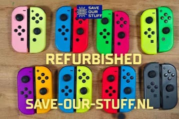 ORIGINELE Refurbished Switch Joy-Cons, Spelcomputers en Games, Spelcomputers | Nintendo Switch, Ophalen of Verzenden, Nieuw, Met 1 controller