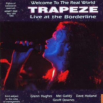 cd - Trapeze - Welcome To The Real World - Live 1992 - Li..., Cd's en Dvd's, Verzenden, Zo goed als nieuw