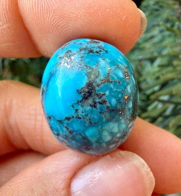 Turquoise Echte edelsteen! Topkleur Neishabour Turquoise